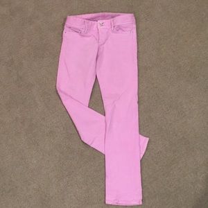 Lilly pulitzer colored worth straight denim